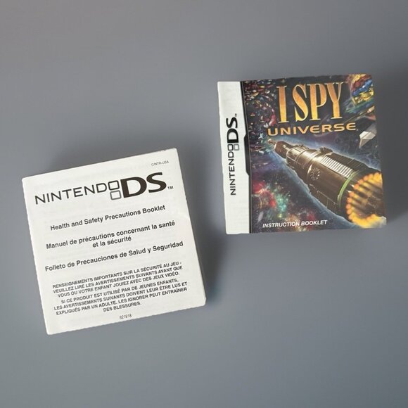 Nintendo DS I Spy Universe - Complete in Box w/ Manual - Picture 11 of 11